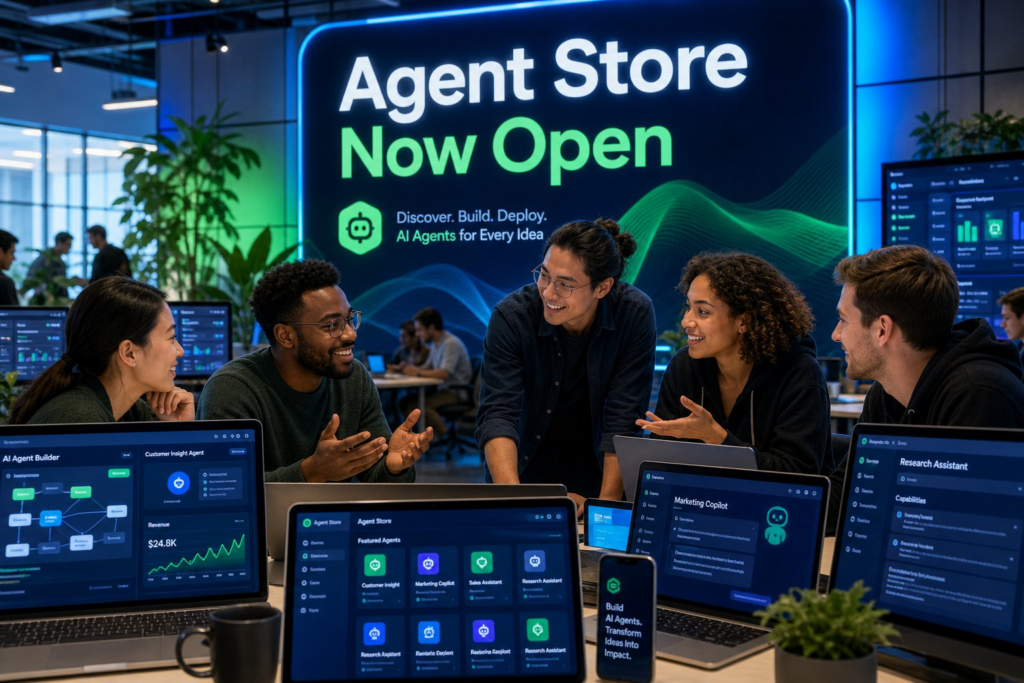 Agent Store Now Open – AI Agents Platform Launch