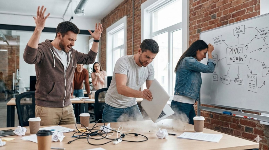 Frustrated Founders in Execution Chaos