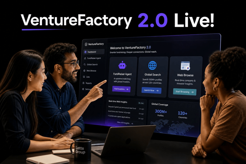 VentureFactory 2.0 Launch Announcement